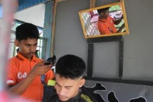 Barbershop Lapas Piru Jadi Program Unggulan Pembinaan Kemandirian Warga Binaan