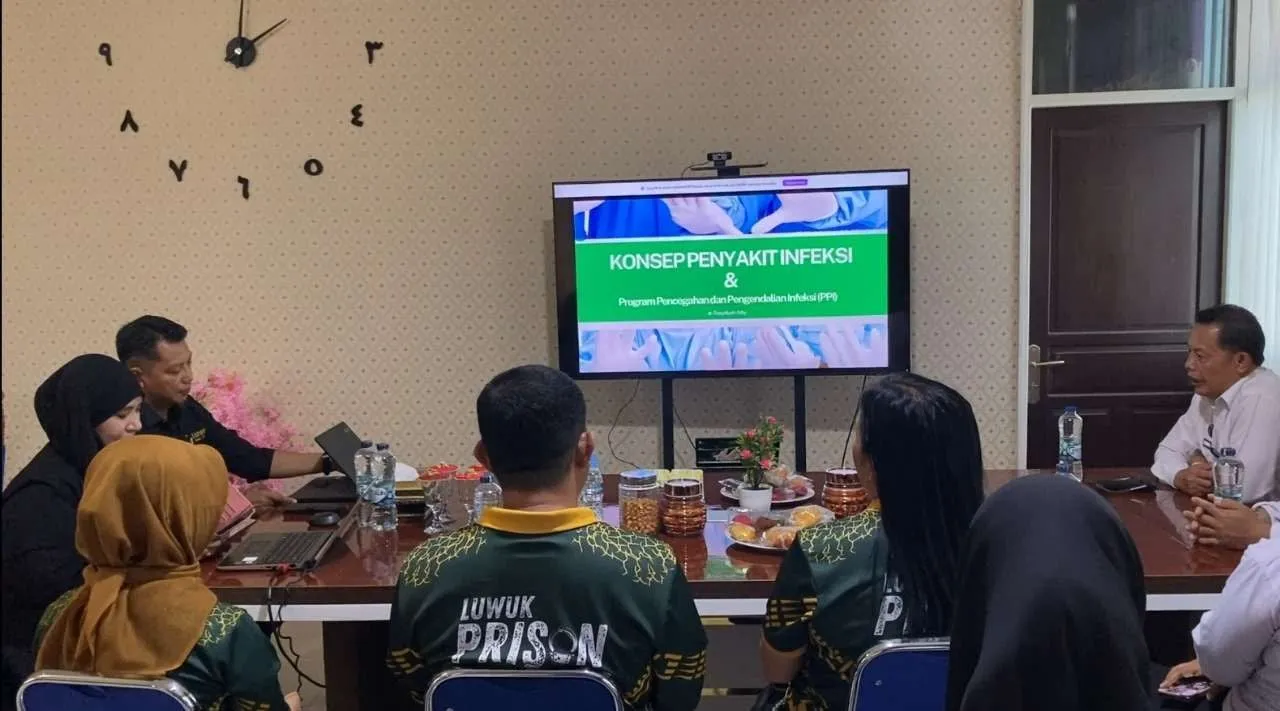 Lapas Luwuk Persiapkan Akreditasi Klinik Nasional