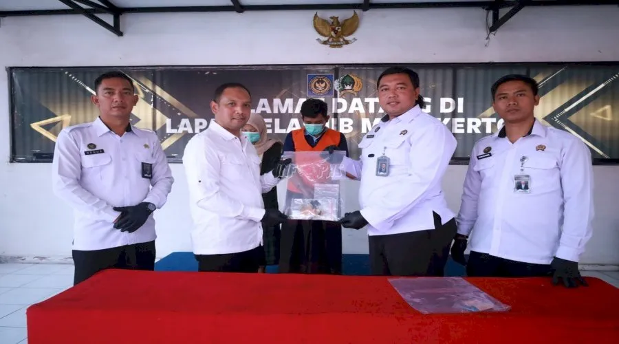 Petugas Lapas Mojokerto Gagalkan Penyelundupan Sabu oleh Pengunjung Saat Jam Kunjungan
