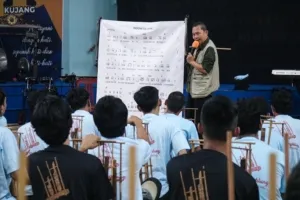 Kolaborasi Seni Musik, ELCibi Band dan Tim Angklung Warnai Pembinaan Warga Binaan Lapas Cibinong