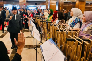 Penampilan Angklung WNI di Islamabad Sambut Presiden Prabowo Bikin Kagum Dunia Internasional