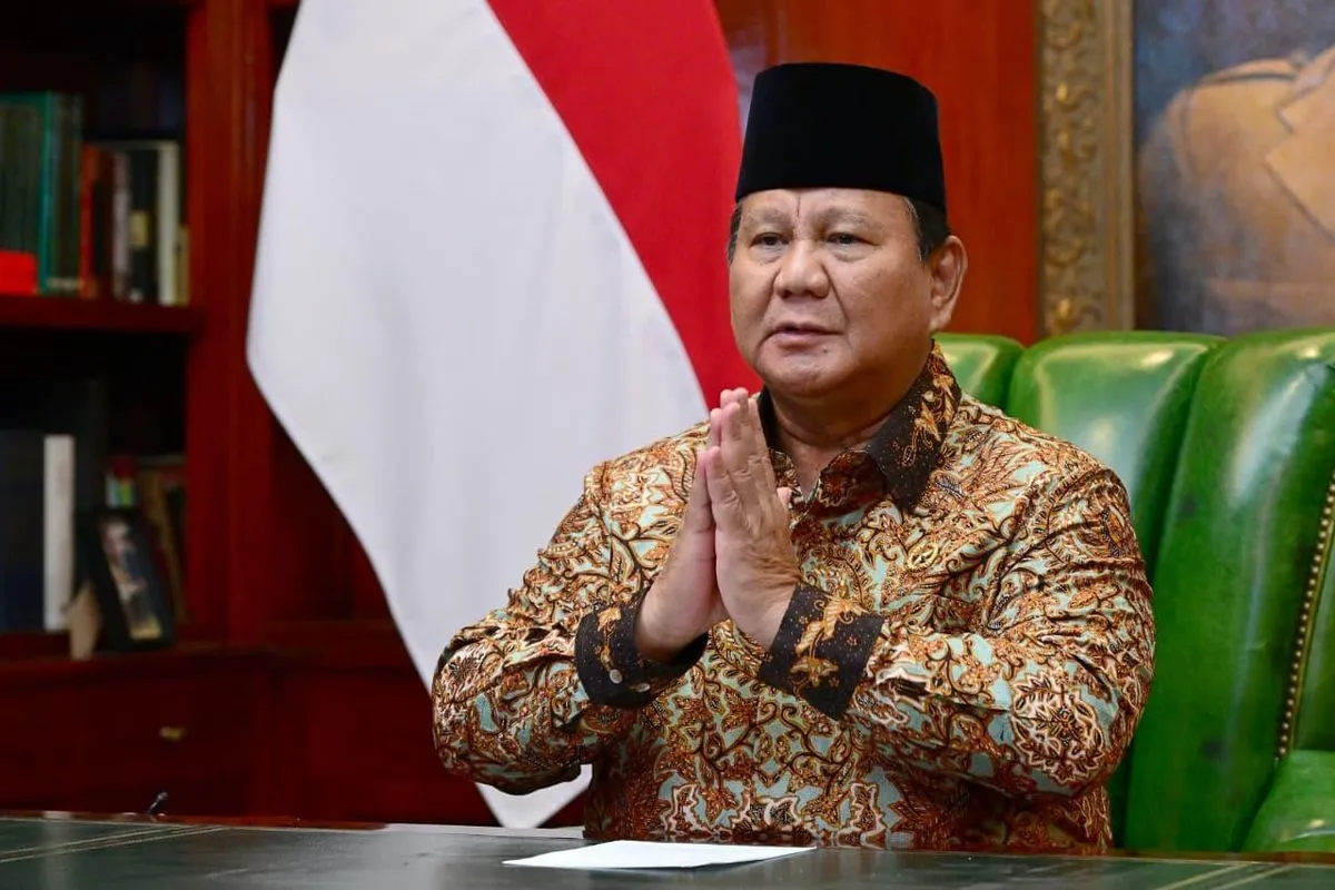 Presiden Prabowo Subianto Sambut Malam Tahun Baru Bersama Masyarakat Terdampak Bencana di Aceh