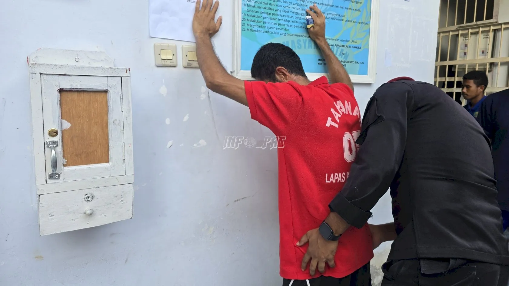 Deteksi Dini Jelang Tahun Baru, Lapas Namlea Geledah Blok Hunian Warga Binaan