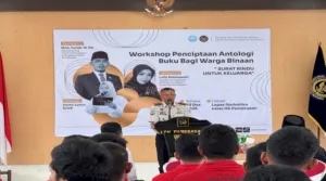 Lapas Narkotika Pamekasan Gelar Workshop Penciptaan Antologi Buku bagi Warga Binaan