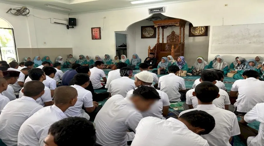 LPKA Medan – Majelis Ilmu Quatul Muslimin Medan Ajak Anak Binaan Maknai Hari Ibu
