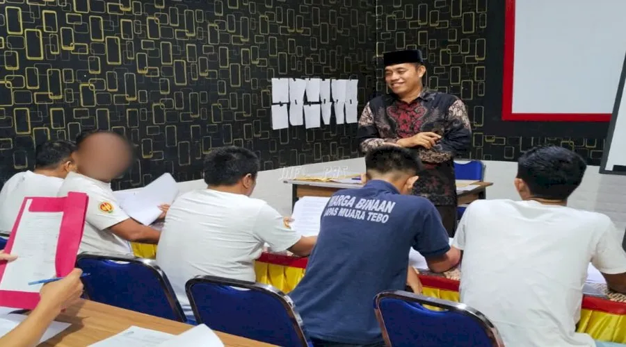 Lapas Kelas IIB Muara Tebo Gelar Ujian Paket B dan C, Tegaskan Komitmen Pendidikan bagi Warga Binaan