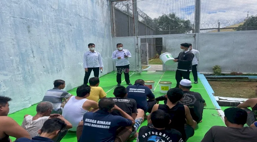Lapas Kelas IIB Banjarbaru Tingkatkan Kesadaran Lingkungan melalui Sosialisasi Pengelolaan Sampah bagi Warga Binaan