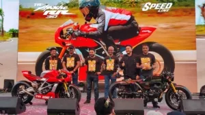 TVS Ronin Kensai dan Apache RR310 Speedline Kustom Indonesia Jadi Pusat Perhatian di TVS MotoSoul 2025 India