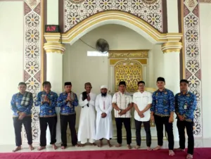 Sholat Jum'at Perdana Masjid Baru (Dok. Istimewa)