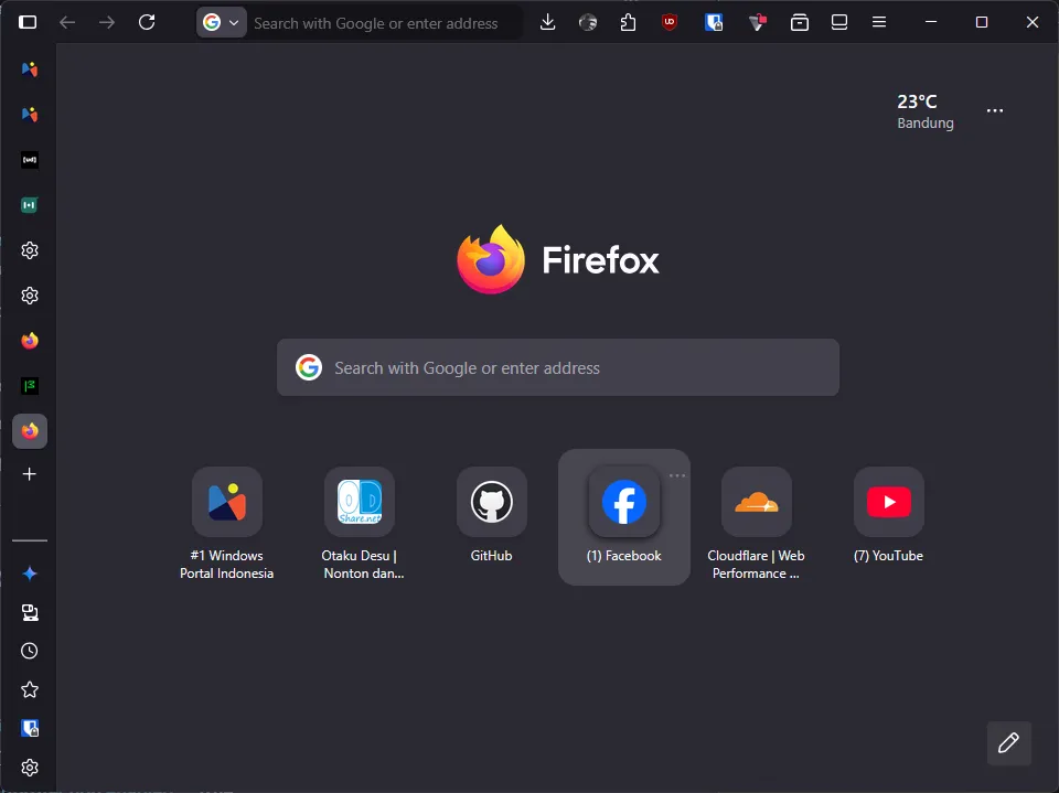 Menonaktifkan Konten Iklan di Firefox (Dok. Istimewa)