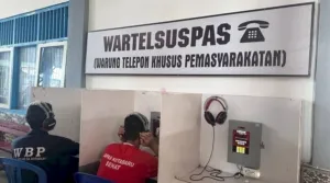 Lapas Kotabaru Optimalkan Wartelsuspas untuk Warga Binaan (Dok. Istimewa)