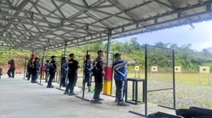 Bapas Tanjungpandan Gembleng Petugas di Satbrimob Polda Kep. Babel (Dok. Istimewa)