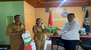 Lapas Tual Terima Bibit dan Pupuk dari Dinas Pertanian Kab. Maluku Tenggara (Dok. Istimewa)