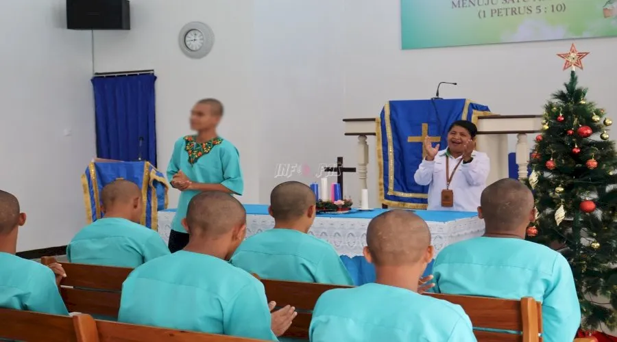 Perkuat Rohani Anak Binaan, LPKA Ambon Gelar Ibadah Interaktif (Dok. Istimewa)