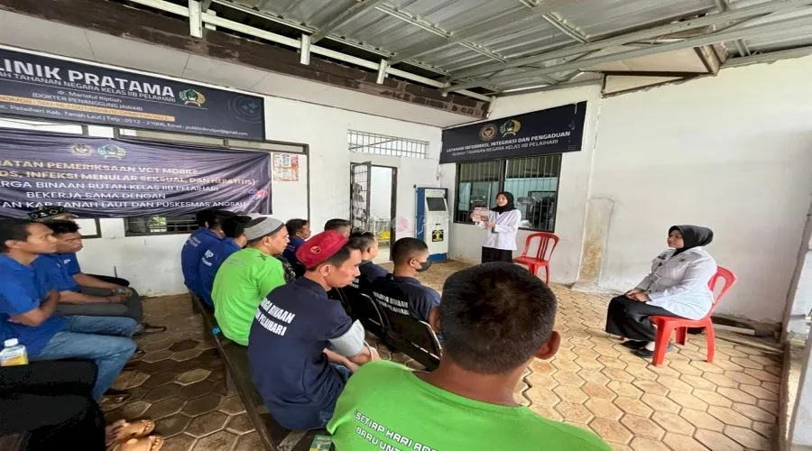 Tingkatkan Kewaspadaan Warga Binaan, Rutan Pelaihari Gelar Penyuluhan DBD (Dok. Istimewa)
