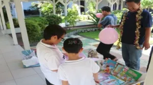 Lapas Banjarmasin Hadirkan Perpustakaan Asteda untuk Anak-Anak Pengunjung (Dok. Istimewa)