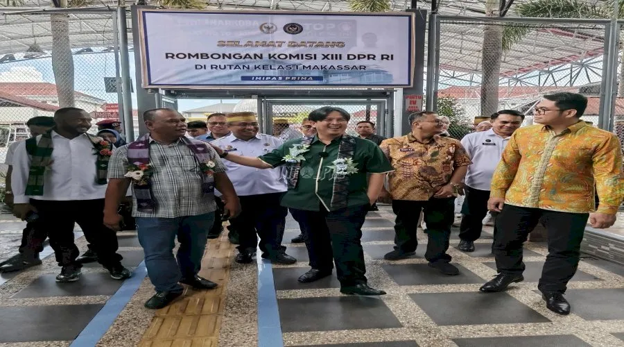 Rutan Makassar Sambut Kunjungan Komisi XIII DPR RI, Tinjau Pembinaan Warga Binaan (Dok. Istimewa)