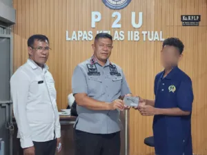 Lapas Kelas IIB Tual Salurkan Premi Pembinaan Kemandirian sebagai Bentuk Apresiasi Kerja Produktif Warga Binaan (DOK. Istimewa)