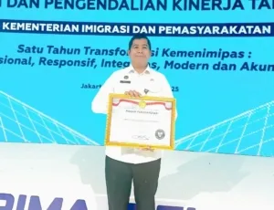 Lapas Kelas IIA Kotabaru Raih Predikat WBK atas Komitmen Penguatan Zona Integritas dan Pelayanan Publik (Dok. Istimewa)