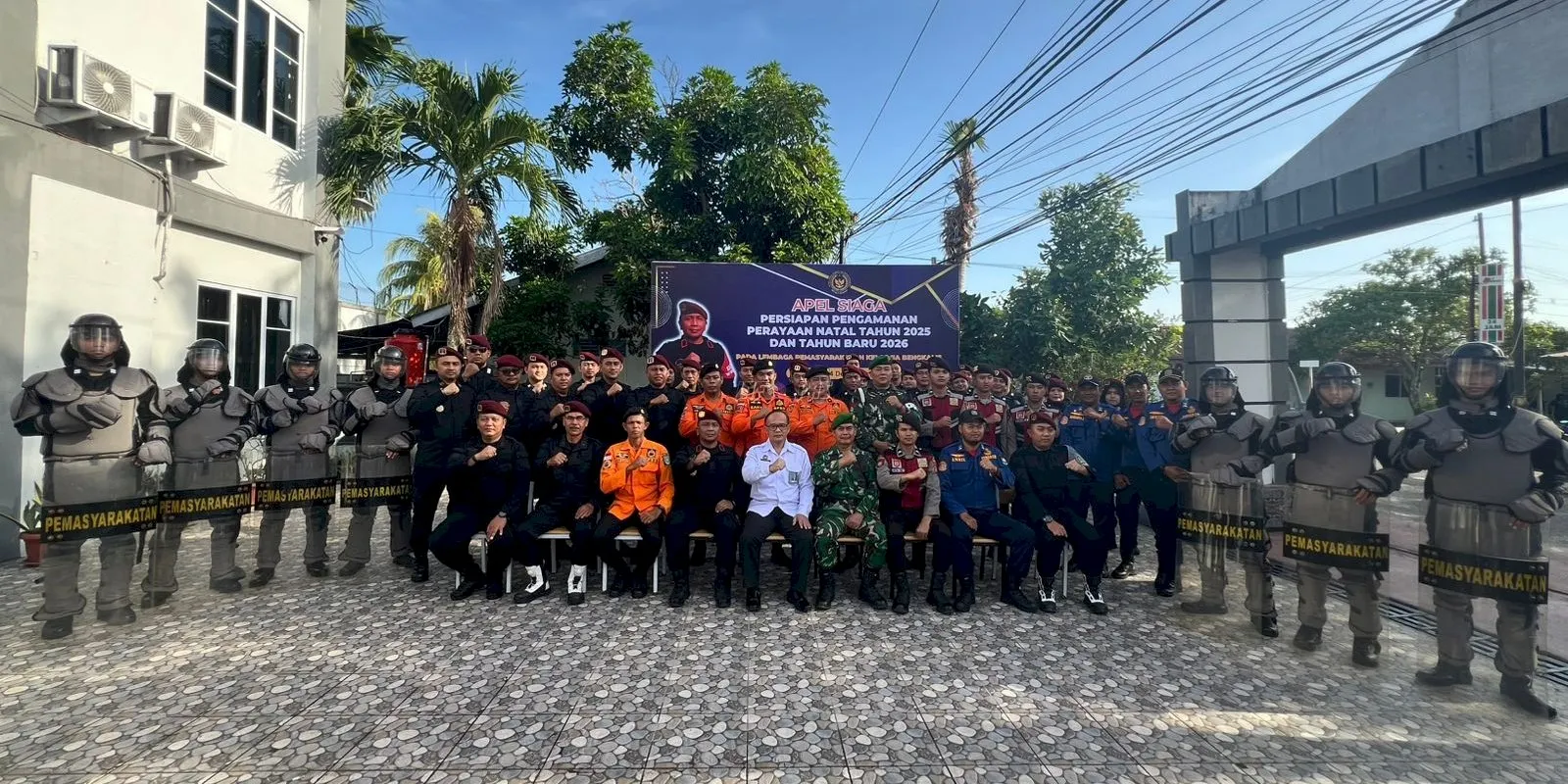 Lapas Bengkalis Gelar Apel Siaga Pengamanan Sambut Natal 2025 dan Tahun Baru 2026