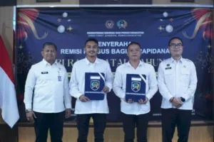 Direktur Tekforma Pantau Pemberian Remisi Khusus Natal 2025 di Lapas Kelas I Cirebon