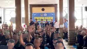 Lapas Narkotika Karang Intan bersama Roemah Pelita Tutup Rehabilitasi Tahap II (Dok. Istimewa)