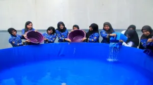Lapas Banyuwangi Lepas 5.000 Bibit Lele (Dok. Istimewa)