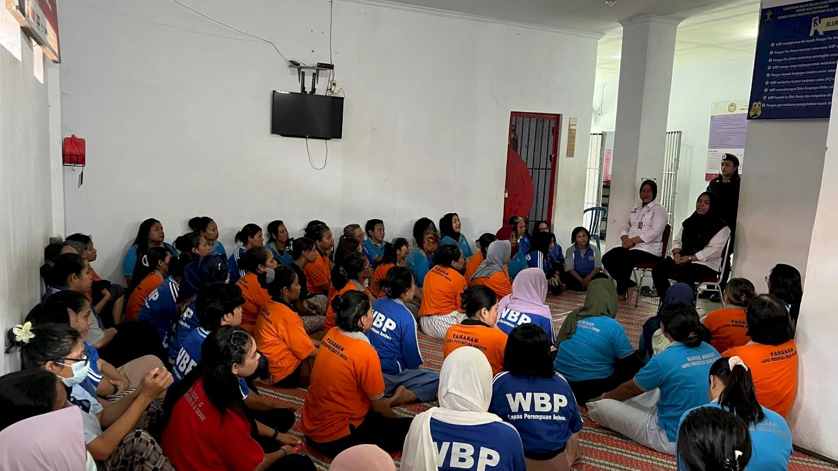 PLT Kalapas Perempuan Ambon Awali Tugas dengan Dialog Humanis Bersama Warga Binaan (Dok. Istimewa)