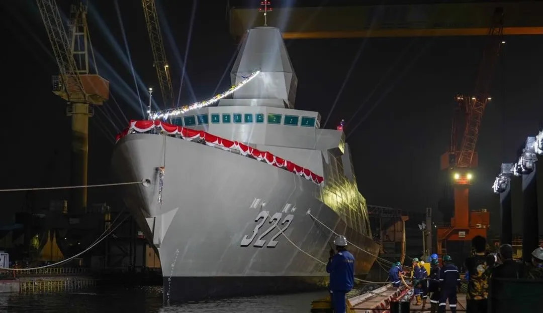 Kementerian Pertahanan Resmi Meluncurkan Kapal Fregat Pertama Buatan PT PAL (Dok. Istimewa)
