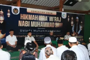 Suasana Penuh Hikmah, Lapas I Madiun Gelar Peringatan Isra’ Mi’raj Nabi Muhammad SAW