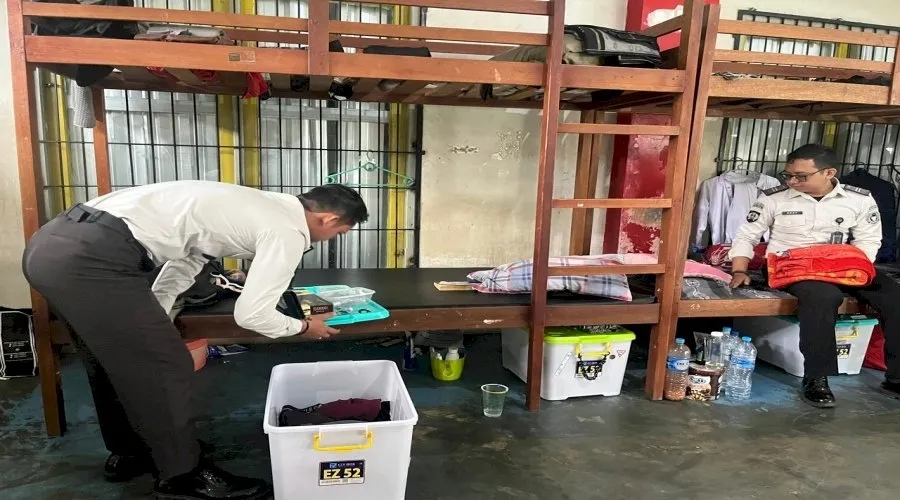 LPKA Kelas I Martapura Gelar Razia Humanis untuk Deteksi Dini Kamtib (Dok. Istimewa)