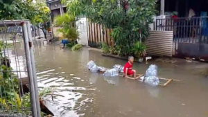 Banjir Karawang Meluas Akibat Hujan Seharian, 10 Kecamatan dan 23 Desa Terdampak