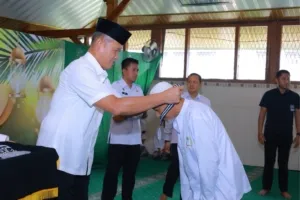 Momentum Haru dan Spiritual, Lapas I Madiun Wisuda Iqra dan Tahfidz Juz 30 di Hadapan Keluarga Warga Binaan