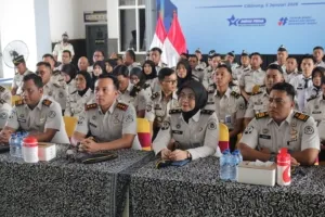 Kerja Nyata Pelayanan Prima, Lapas Cibinong ikuti Penguatan Menteri Imigrasi dan Pemasyarakatan Awal Tahun 2026