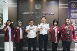 Perluas Wawasan Hukum, Mahasiswa STIH Adhyaksa Dalami Sistem Pemasyarakatan di Lapas Cibinong