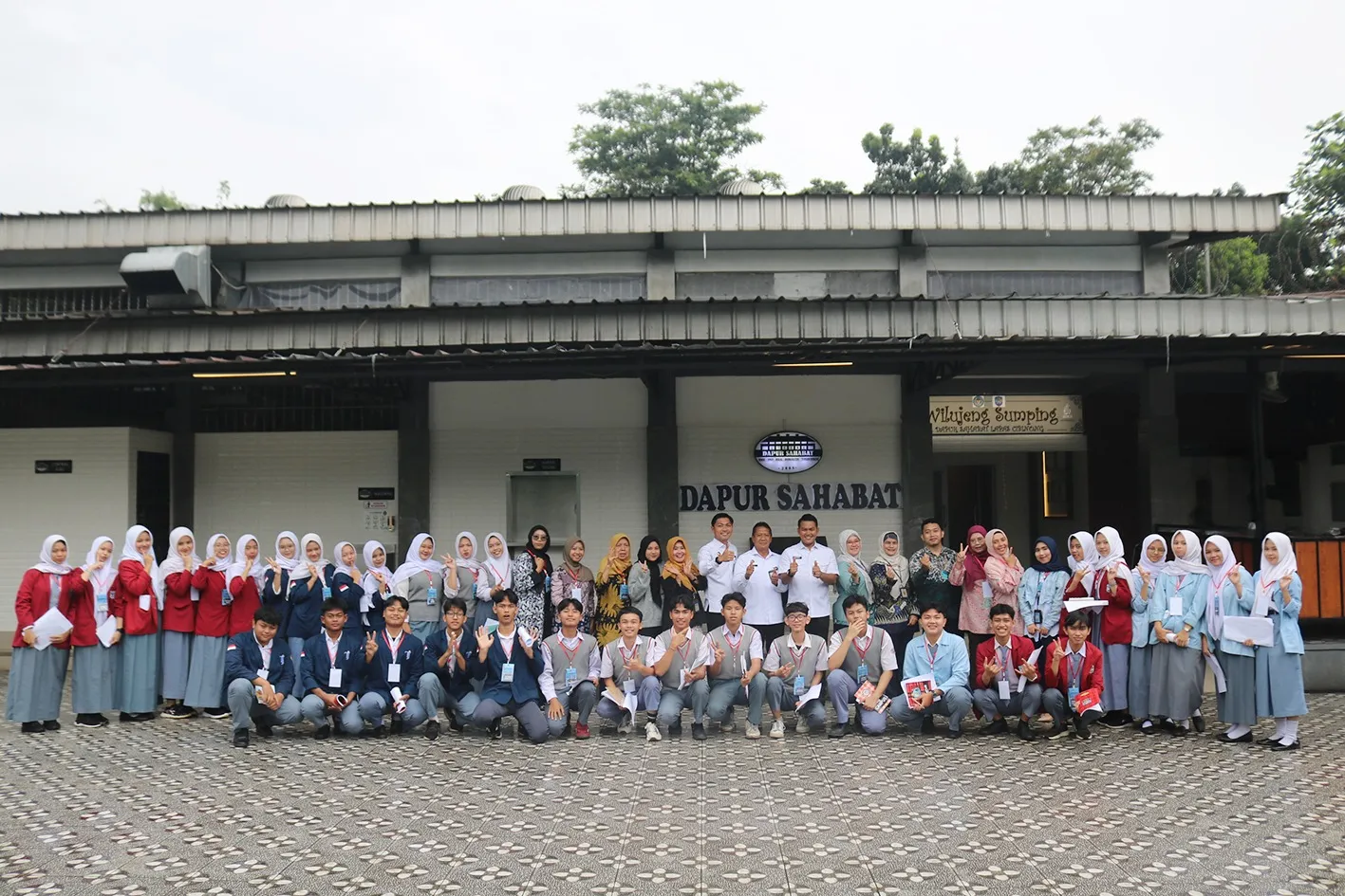 Peringati Hari Gizi Nasional: Siswa SMK Ikuti Edukasi Kunjungan Lapangan Tentang Gizi Sehat dari Dapur Sahabat Lapas Cibinong