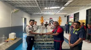 Rutan Kelas IIA Ambon Tingkatkan Kesejahteraan Warga Binaan Lansia dengan Kasur Tidur dan Dialog Langsung