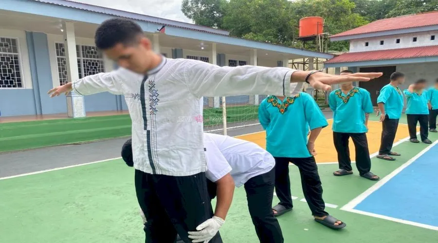 LPKA Kelas II Ambon Perkuat Deteksi Dini Kamtib Melalui Penggeledahan Insidentil Wisma Anak Binaan