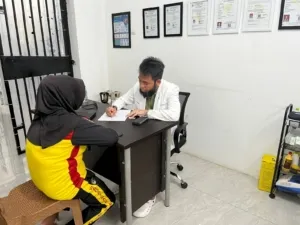 Deteksi Dini Gangguan Kesehatan, Lapas Perempuan Jambi Gelar Pemeriksaan Rutin