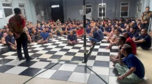 Lapas Narkotika Kelas IIA Karang Intan Perkuat Disiplin dan Kesadaran Warga Binaan Melalui Pendekatan Humanis dan Dialog Langsung