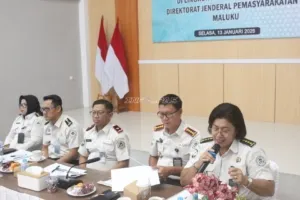 Hadapi Tantangan KUHP Nasional, Bapas Ambon Ikuti Penyusunan Target Kinerja 2026