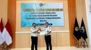 Lapas Kelas IIA Ambon Raih Penghargaan Terbaik I Capaian Kinerja Anggaran di Maluku