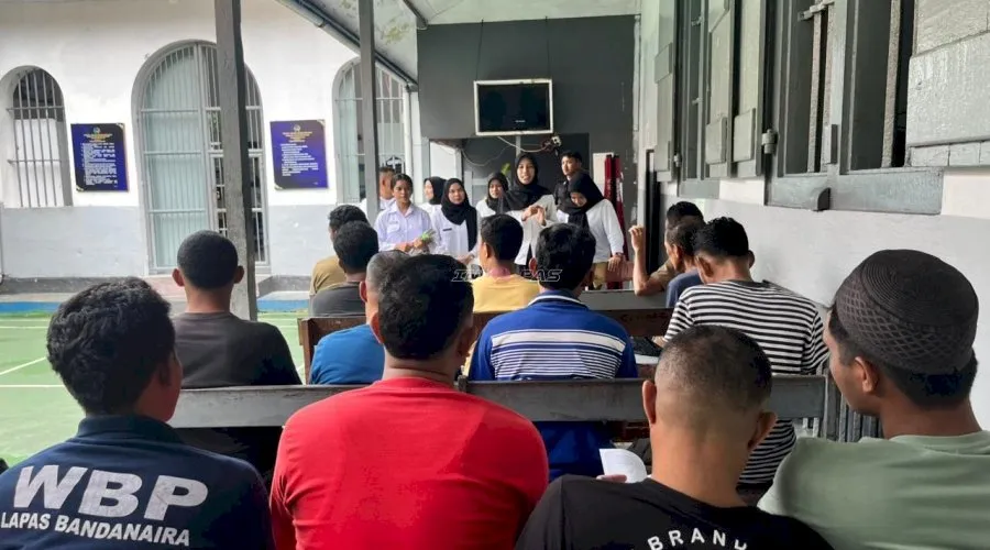 Lapas Bandanaira Latih Warga Binaan dengan Materi Bahasa Inggris