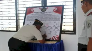 Perkuat Komitmen Bersama, Kanwil Ditjenpas Sultra Teken Deklarasi Janji Kinerja 2026