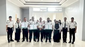 Awali Tahun 2026 dengan Semangat Pembaruan dan Penguatan Kinerja, Bapas Tanjungpandan Teken Perjanjian Kinerja