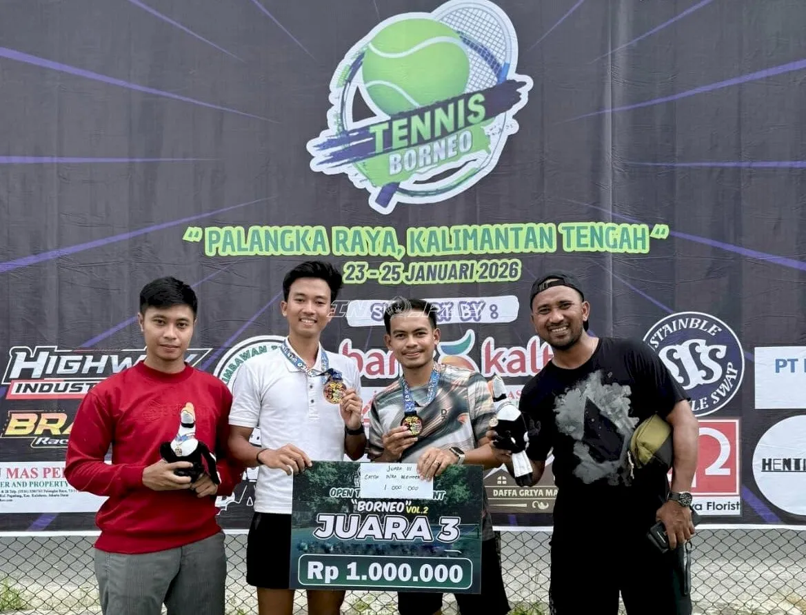 Petugas Lapas Perempuan Martapura Sabet Juara III Open Turnamen Tenis 2026