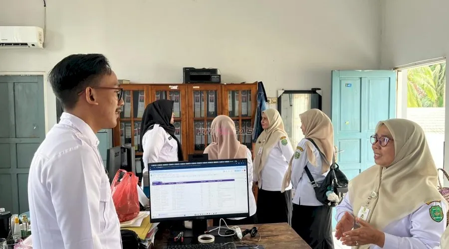 Rutan Kelas IIB Rantau Perkuat Tata Kelola Perpustakaan dan Arsip melalui Sinergi Lintas Instansi