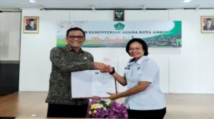 Bapas Ambon dan Kemenag Kota Ambon Perkuat Reintegrasi Sosial Lewat PKS Pembinaan Spiritual Warga Binaan