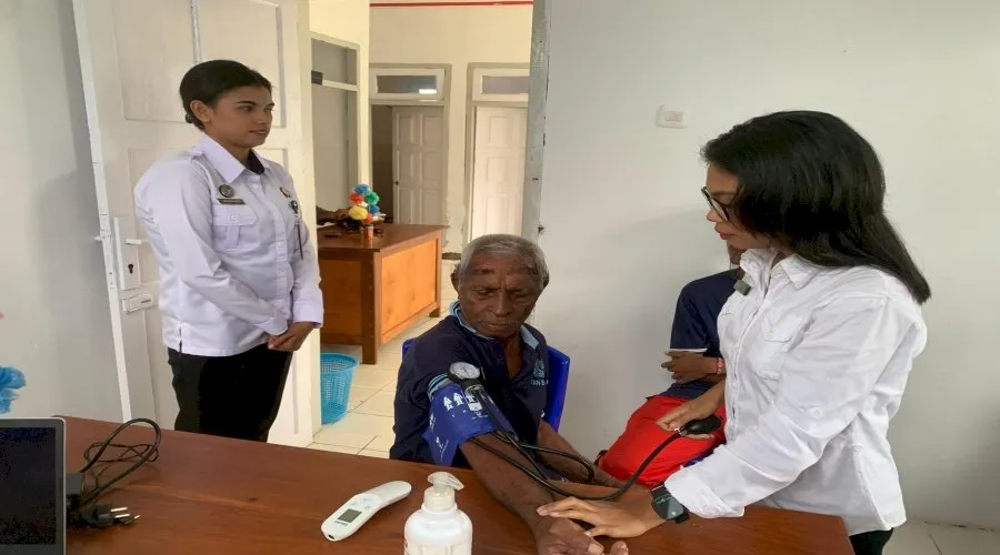 Lapas Kelas III Saumlaki Perkuat Layanan Kesehatan Warga Binaan Lewat Skrining Berkala