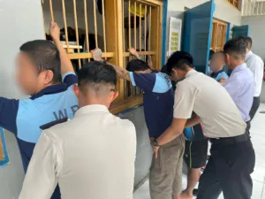 Razia Blok Hunian Lapas Tolitoli Perkuat Deteksi Dini Kamtib dan Cegah Barang Terlarang (Dok. Istimewa)